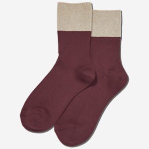 Women's color names crew socks